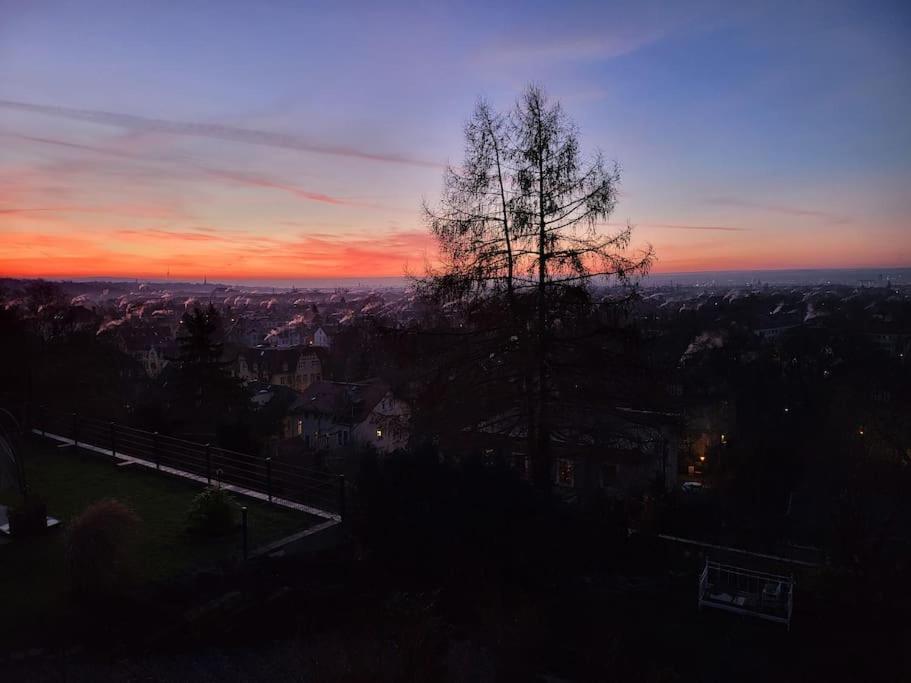 Blick Ueber Dresden - Terrasse - 3 Zimmer - Modern Renoviert ภายนอก รูปภาพ
