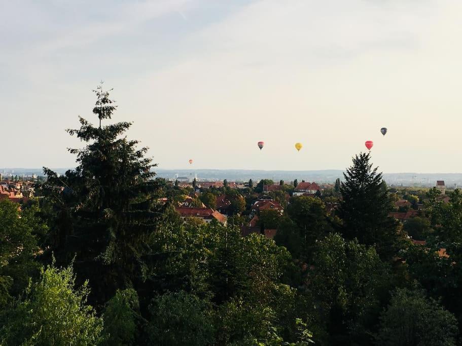 Blick Ueber Dresden - Terrasse - 3 Zimmer - Modern Renoviert ภายนอก รูปภาพ